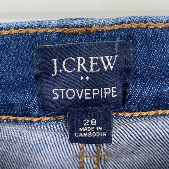 J.Crew Stovepipe Jeans size 28 - Picture 6 of 12